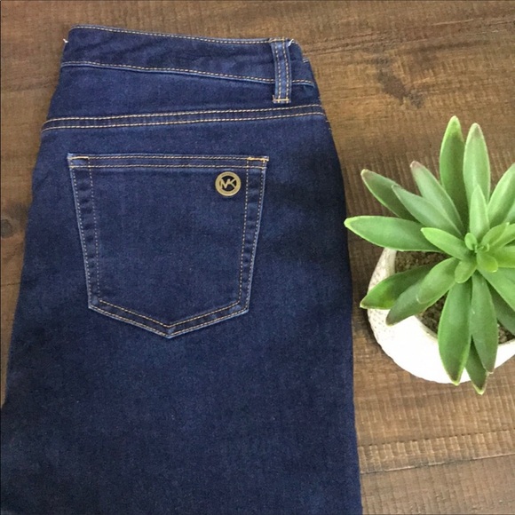 Michael Kors Denim - Michael Kors Dark Wash Capris